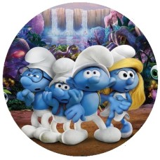 dSmurfs Vafa rotunda Strumfii d14.5cm